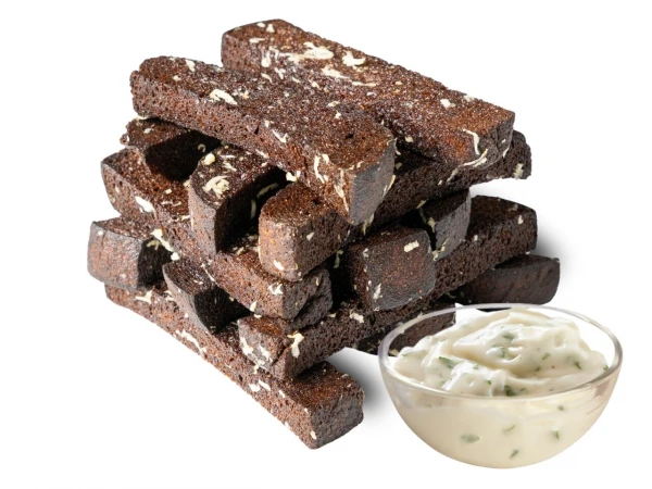 Гренки с чесноком