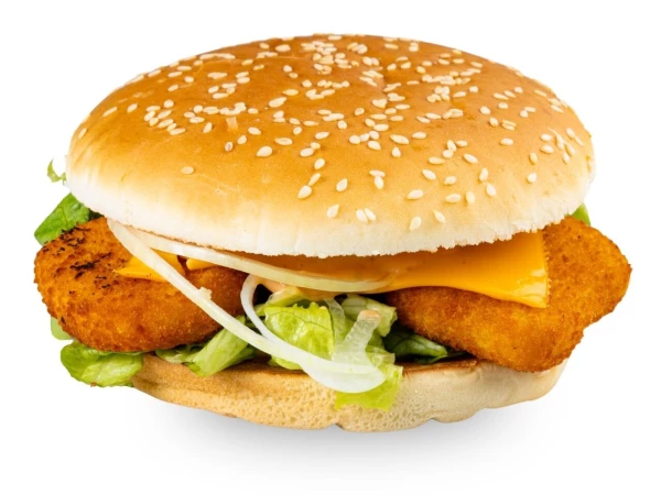 Чизбургер с наггетсами