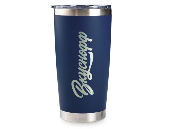 Темно-синяя кружка