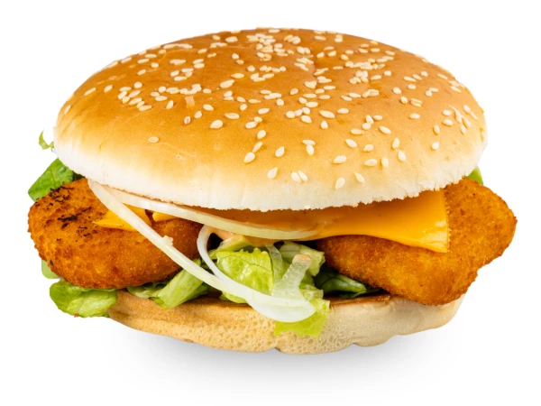 Чизбургер с наггетсами