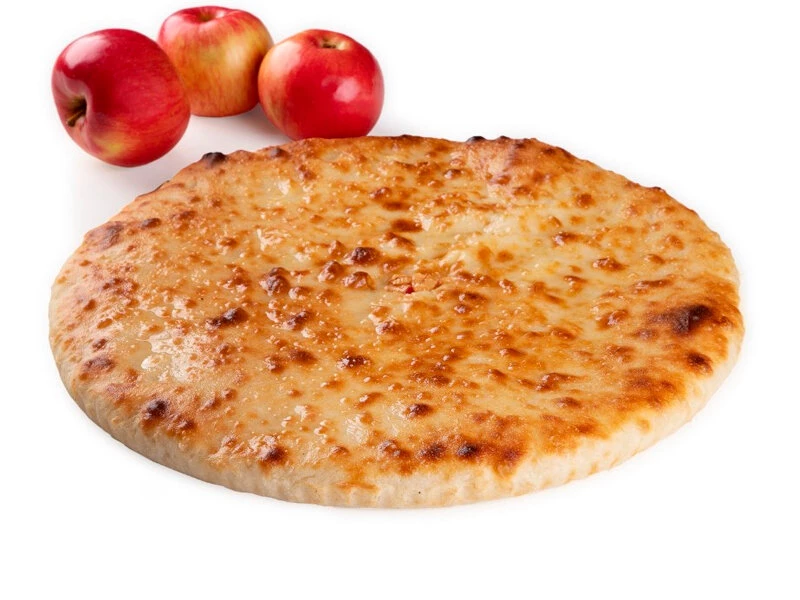 Сладкий осетинский пирог с яблоком и корицей, 600гр (подарок)