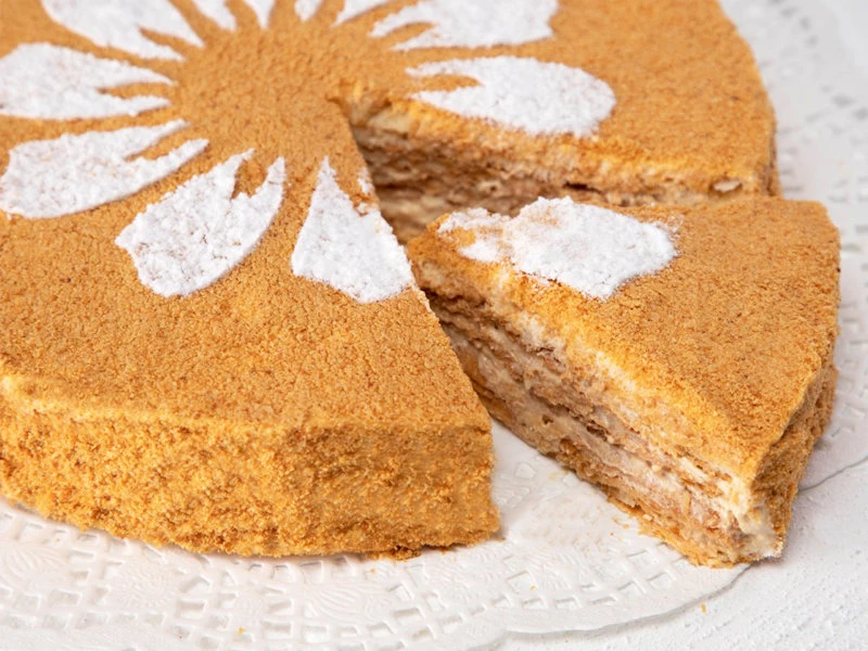 Торт Наполеон фирменный (1500 гр)