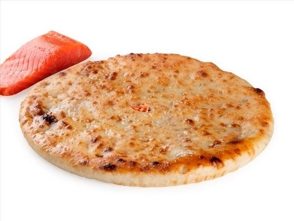 Пирог с семгой