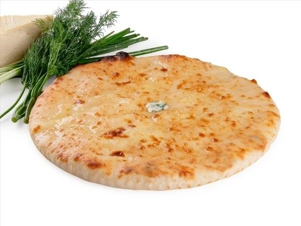 Пирог с сыром и зеленью