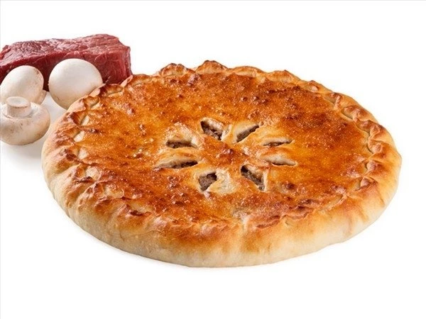 Пирог с мясом и грибами