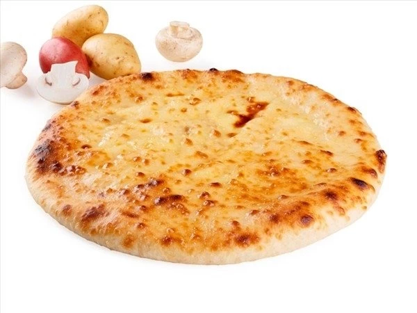 Пирог с картофелем и грибами