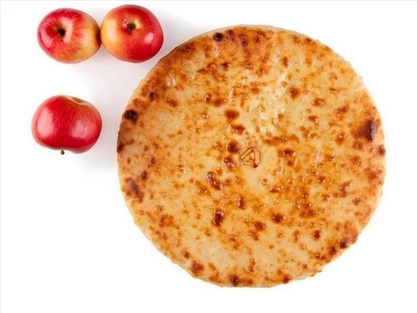 Сладкий осетинский пирог с яблоком