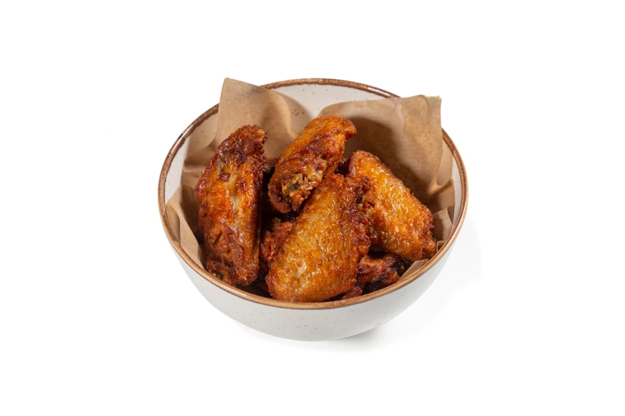 Куриные крылышки с соусом барбекю