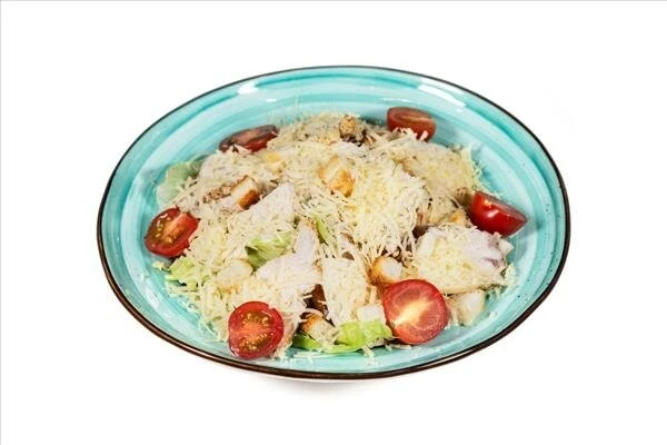 Салат Цезарь с курицей