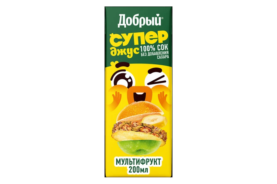 0.2л сок Добрый Мультифрукт