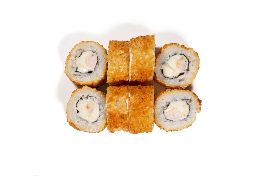 Горячий ролл Хит с креветкой