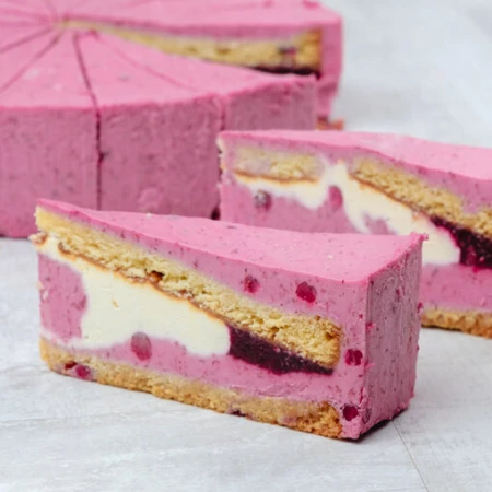 Торт С лесными ягодами