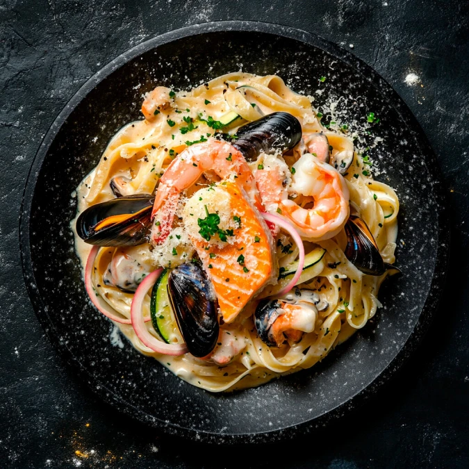 Паста с морепродуктами