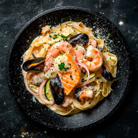 Паста с морепродуктами