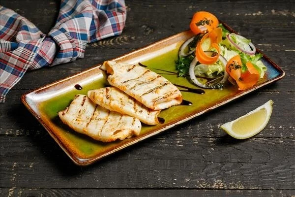 Кальмары на гриле