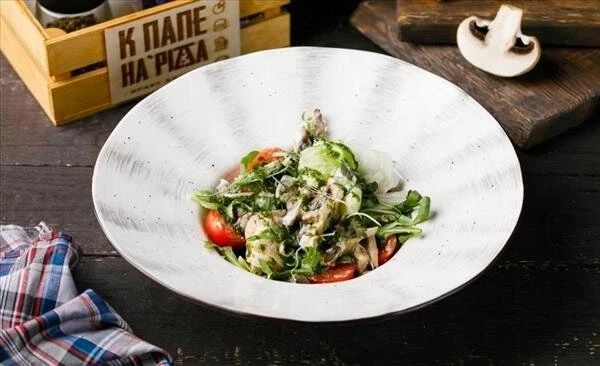 Салат с индейкой