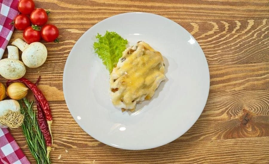 Куриная грудка с овощами