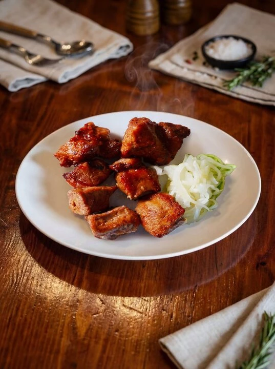 Шашлык из шейки свинины