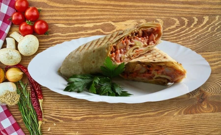 Шаурма со свининой 