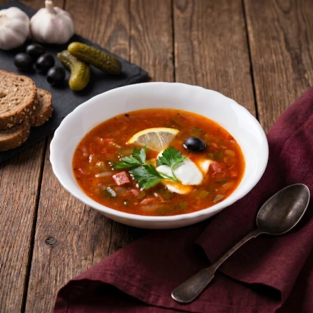 Солянка мясная
