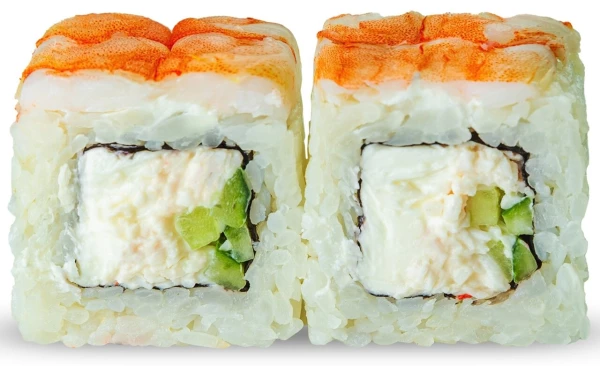 Дракон с креветкой 8 шт