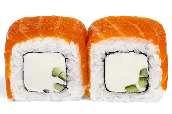 Филадельфия классическая с огурцом 8 шт