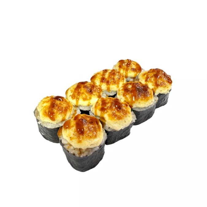Запеченный с курицей терияки