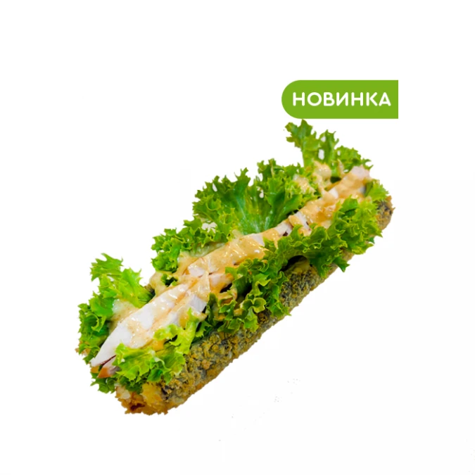 Ролл-дог с беконом