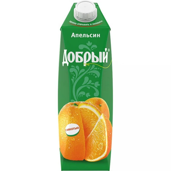 Сок Добрый апельсин 1л