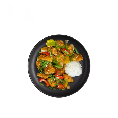 Кисло-сладкая курочка