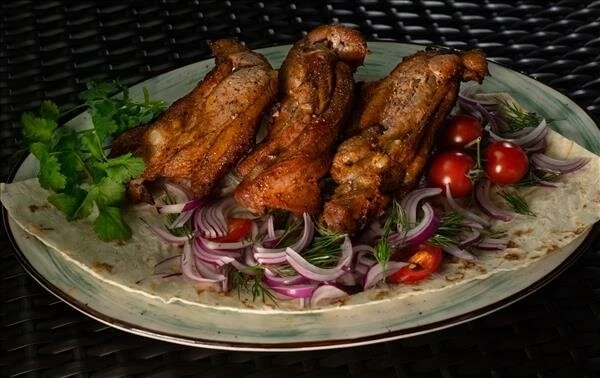 Шашлык из бедра цыпленка 
