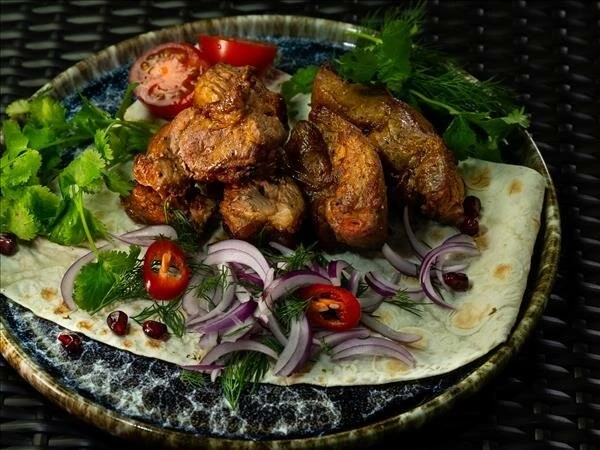 Шашлык из свиной шеи