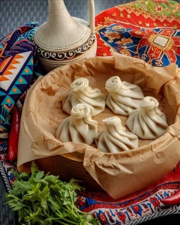 Хинкали с бараниной 