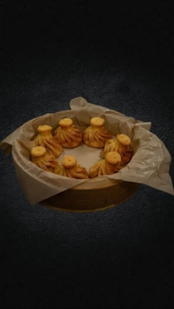 Хинкали со свининой и говядиной 5шт