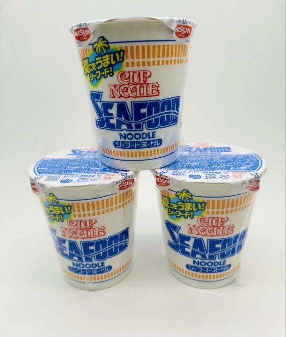 Лапша с морепродуктами Seafood.Япония