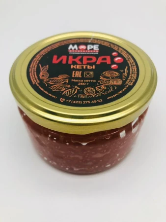 Икра Кеты (в стеклянной таре) 250гр