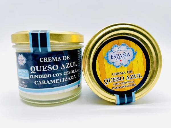 Паштет с голубым сыром,карамелизированным луком