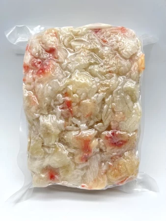 Салатное мясо Камчатского краба