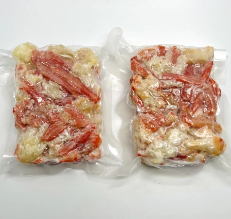 Салатное мясо Камчатского краба