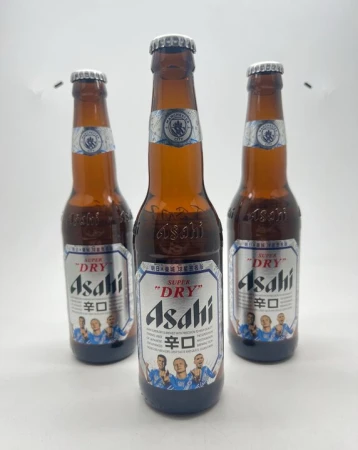Пиво светлое пастеризованное фильтрованное "Asahi", стекло, 4,8% 0,33л