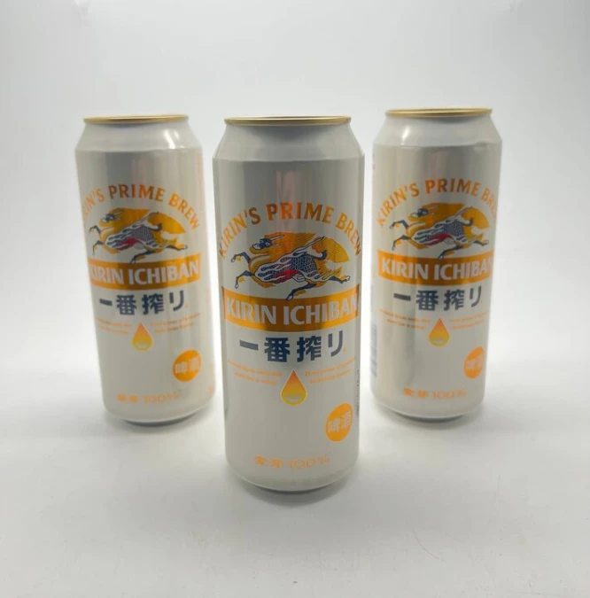 Пиво светлое пастеризованное, фильтрованное "Kirin Ichiban", ж/б, 4,5% 0,5л
