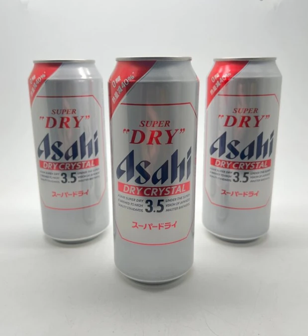 Пиво светлое пастеризованное "Asahi", ж/б, 3,5% 0,5л