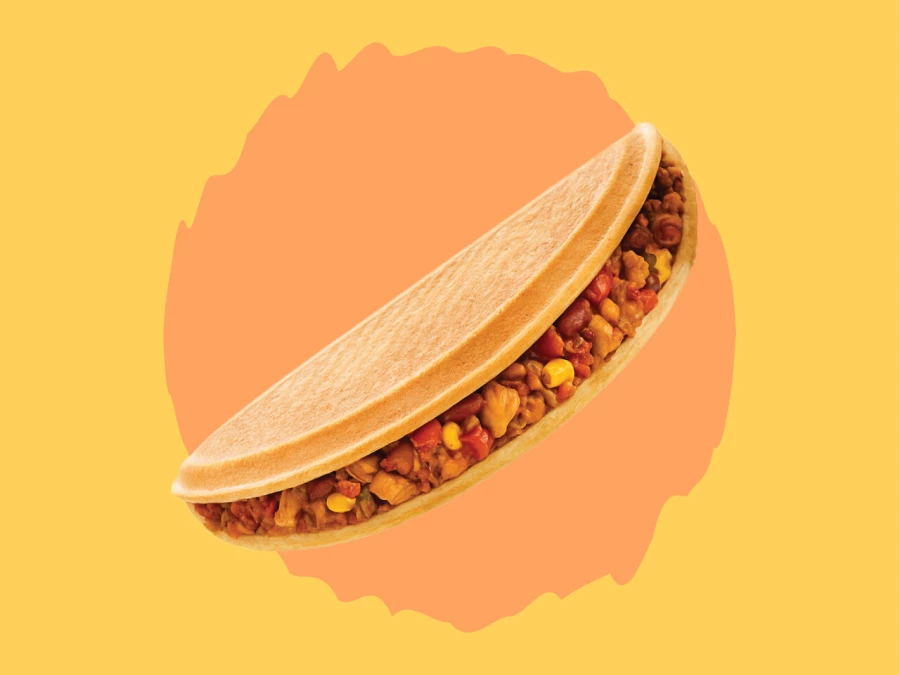 Такмак с курицей и фасолью