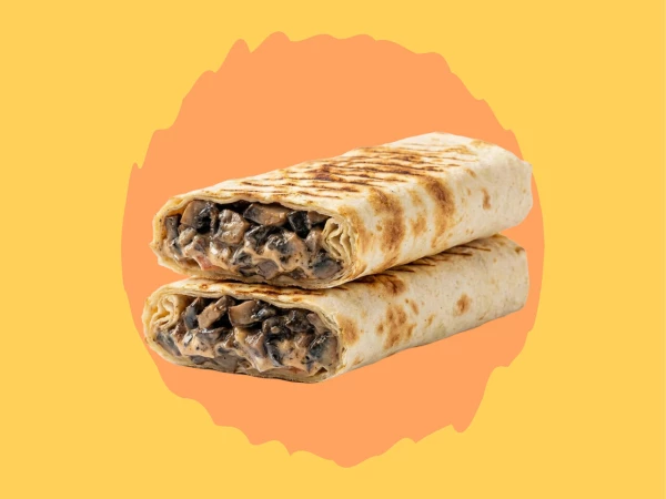 Шаверма с грибами и курицей стандарт