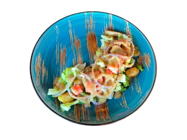 Салат постный Сытный