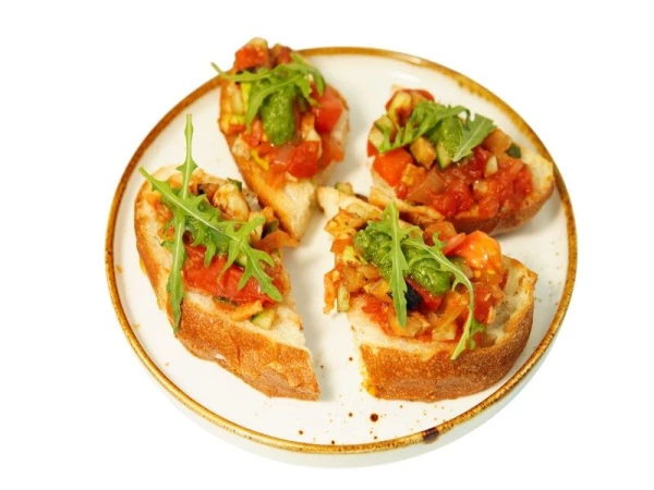 Брускетта овощная