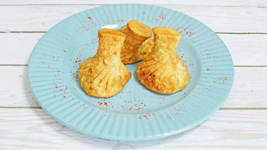 Хинкали с сыром жаренные 