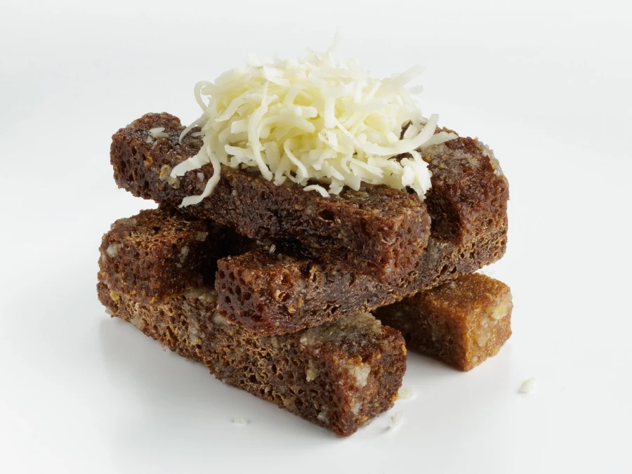 Гренки с сыром и чесноком