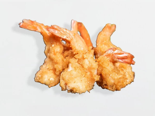 Креветки в темпуре с соусом чили свит