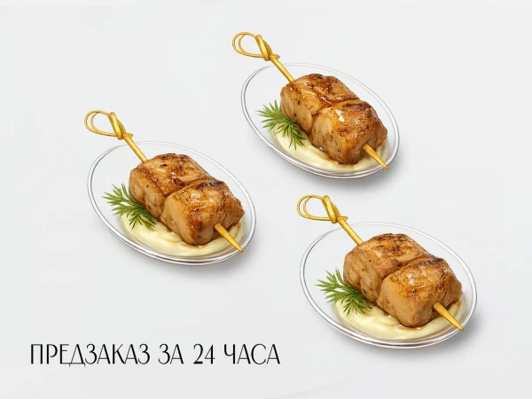 Мини-шашлычок из курицей  1 шт.